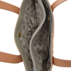 Crest Leather Tote Bag><noscript><img width=