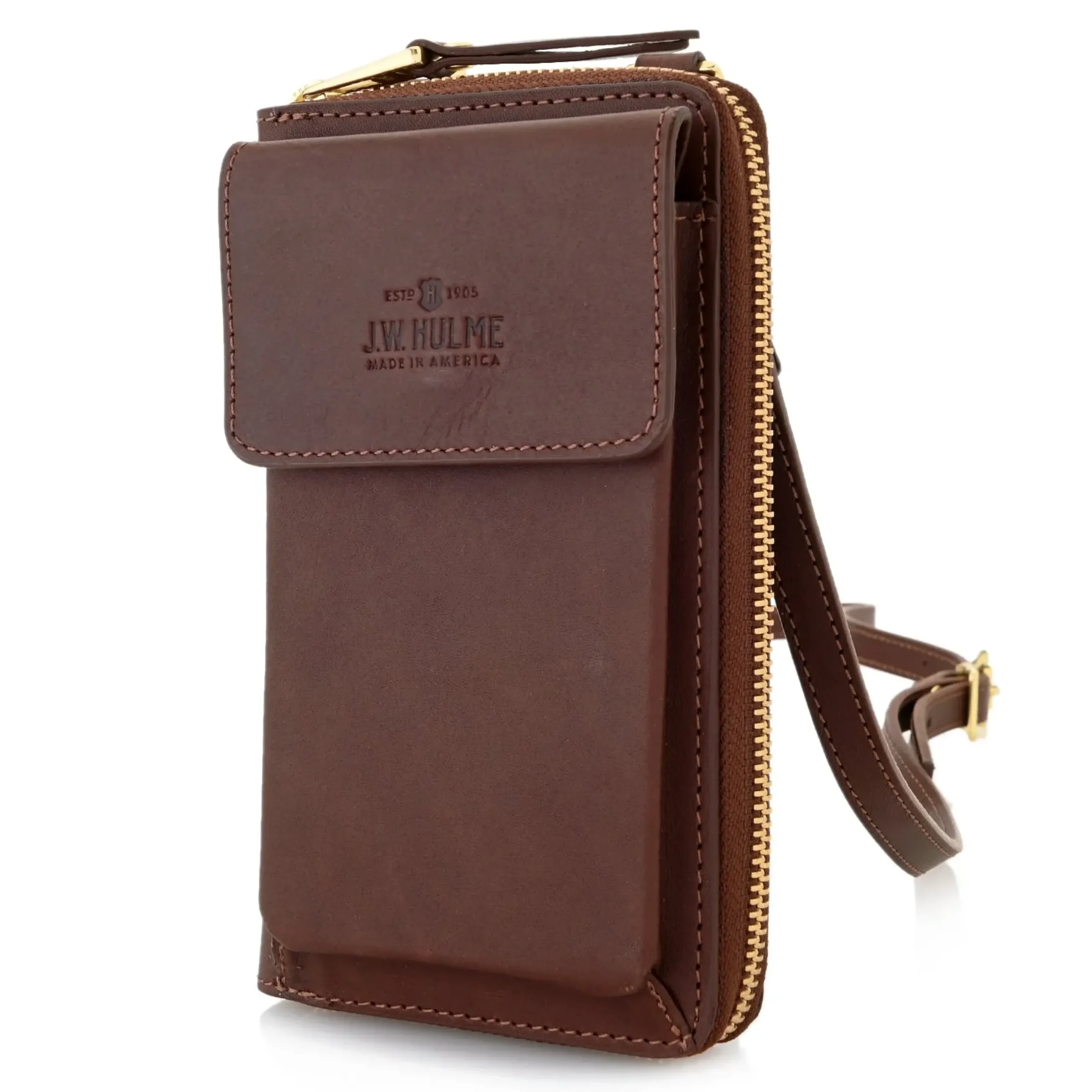 Excursion Cell Phone Zip Wallet Crossbody>J. W. Hulme Co Clearance