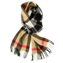 Hogarth Of Scotland Cashmere Fringe Scarf><noscript><img width=