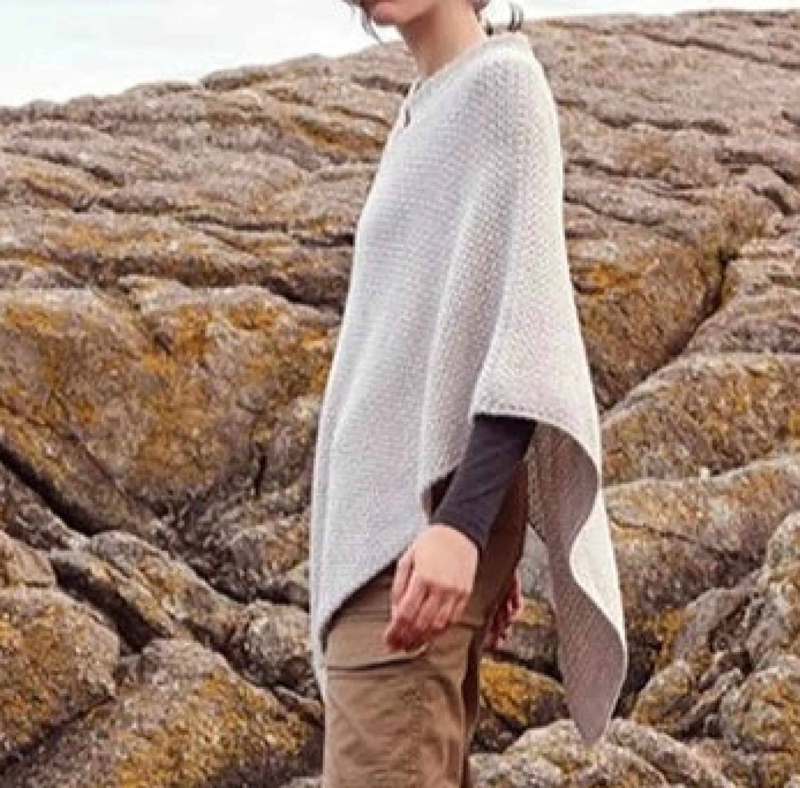 Irelandseye Avonberg Cable Neck Poncho>J. W. Hulme Co Discount