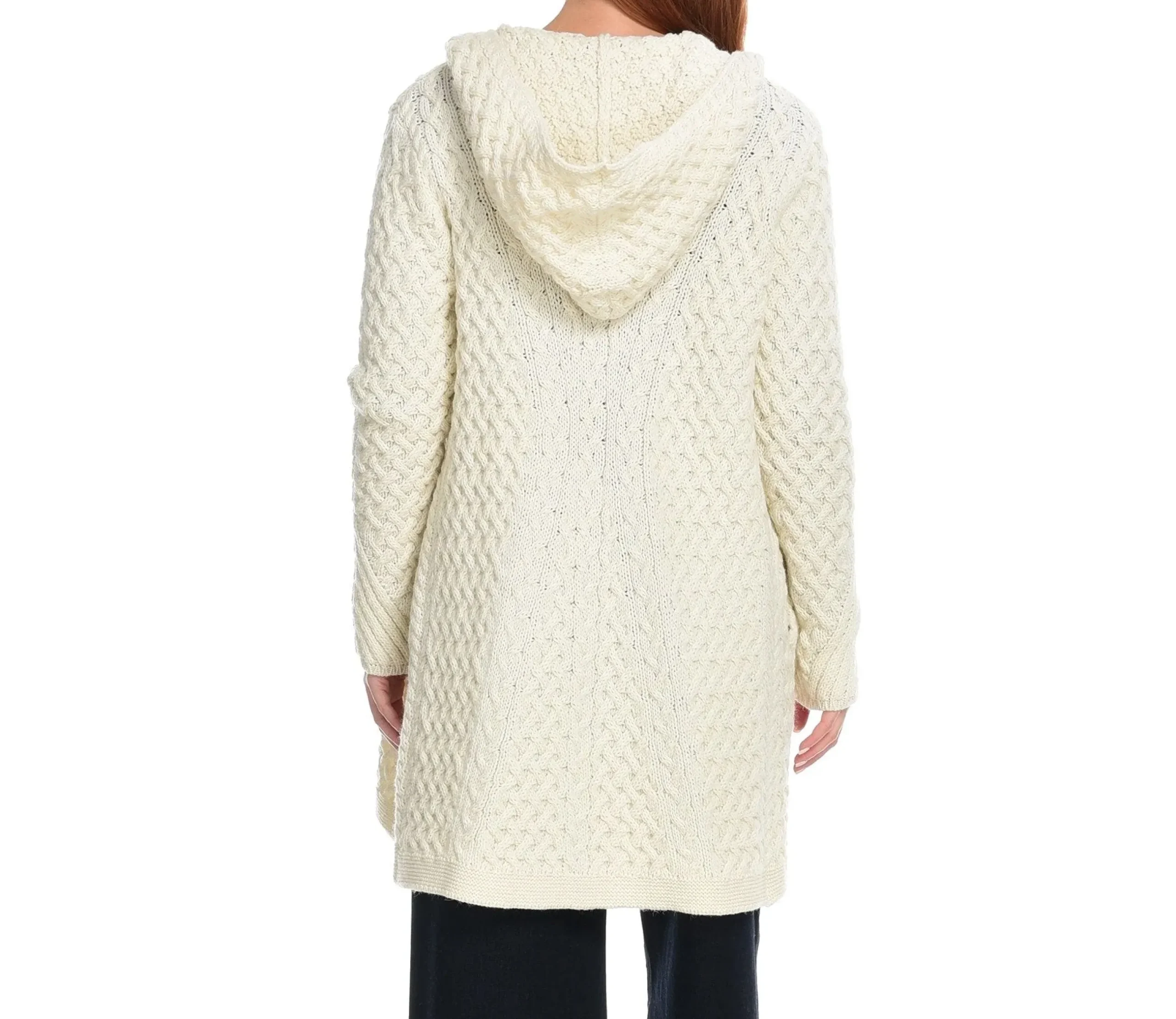 Irelandseye Coolquay Trellis Hooded Sweater>J. W. Hulme Co Discount