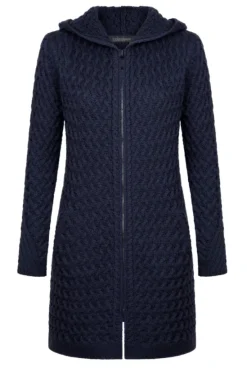 Irelandseye Coolquay Trellis Hooded Sweater>J. W. Hulme Co Sale