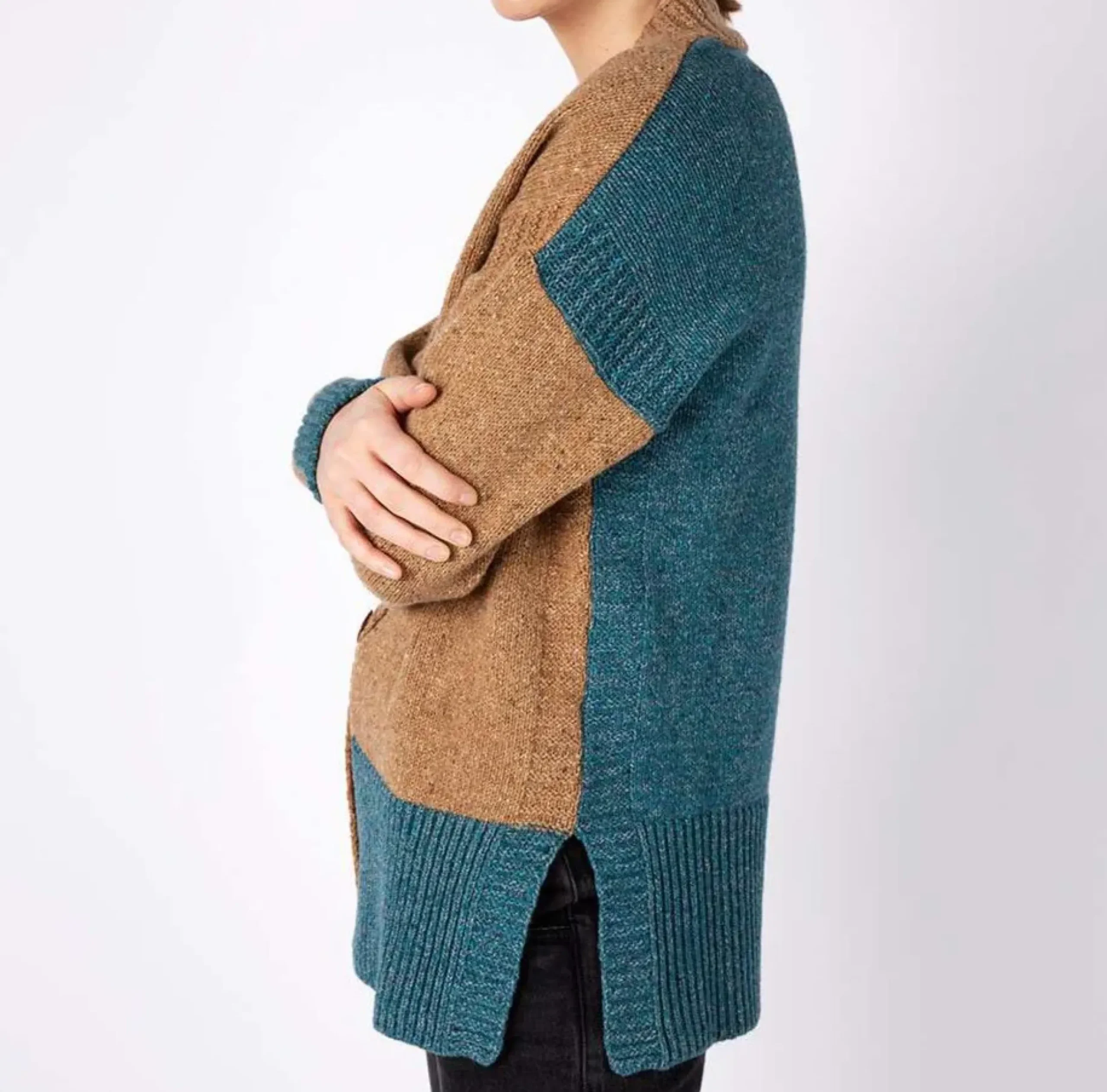 Irelandseye Hawthorne Contrast Cardigan>J. W. Hulme Co Outlet