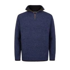 Irelandseye Knitted Lambswool Half Zip Sweater Men's>J. W. Hulme Co New