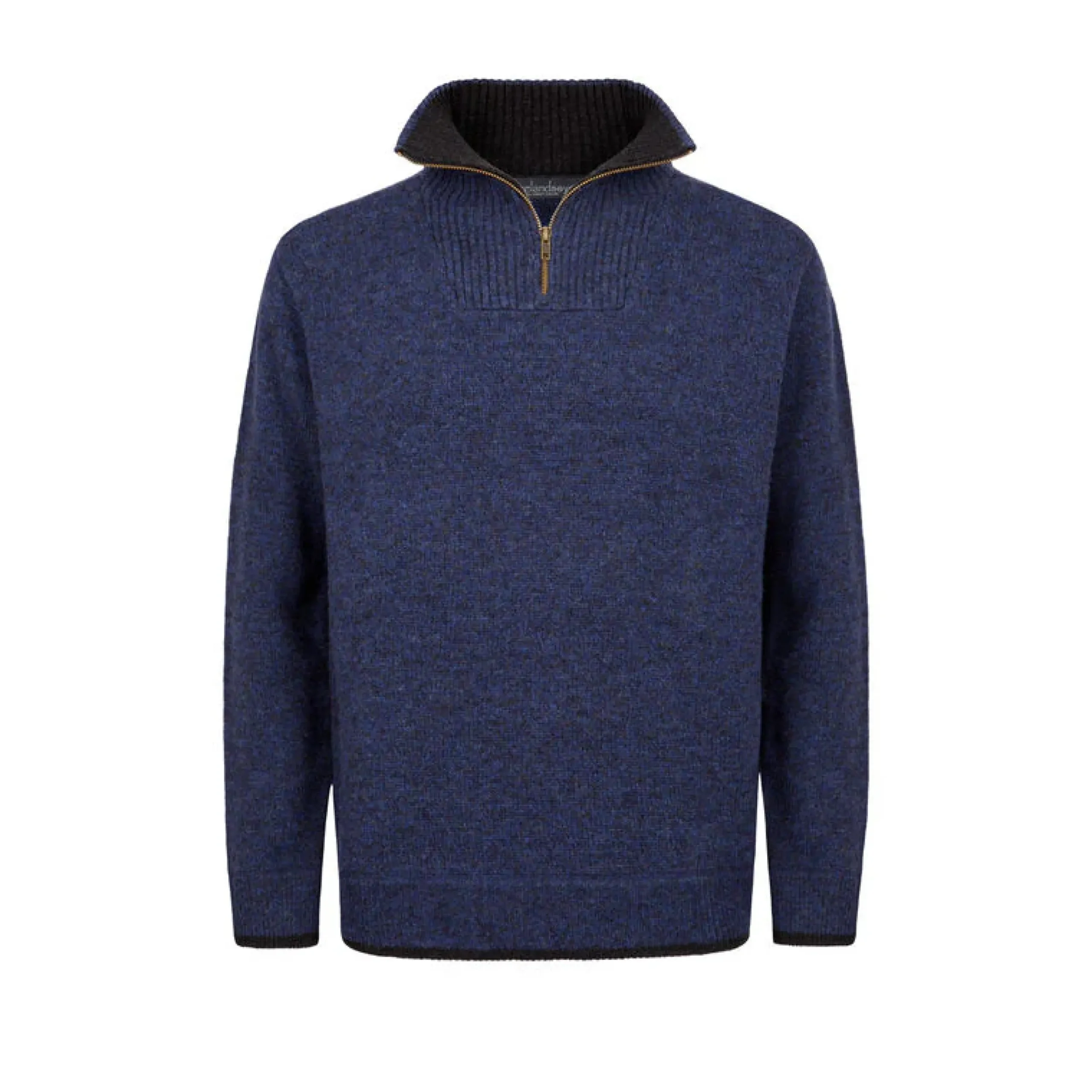 Irelandseye Knitted Lambswool Half Zip Sweater Men's>J. W. Hulme Co New