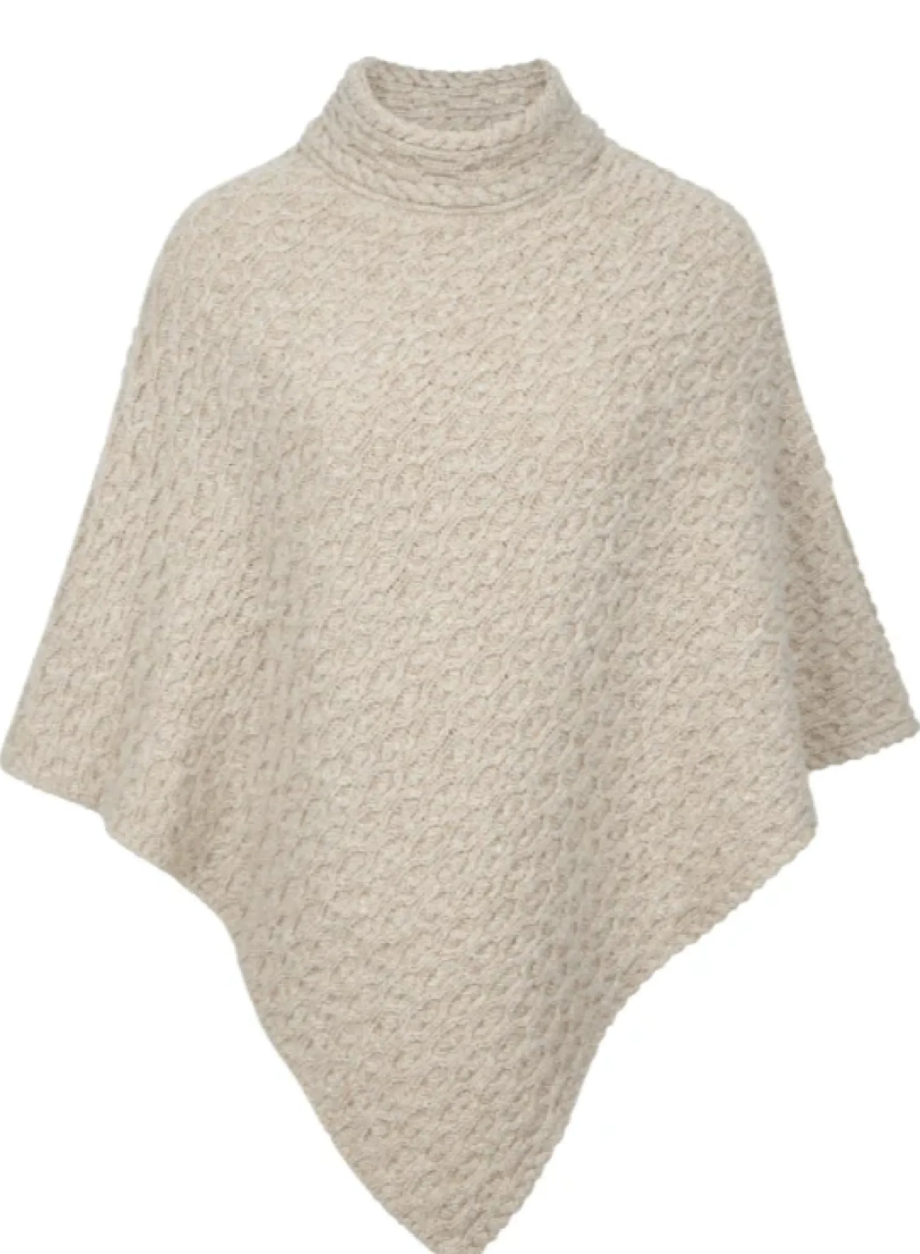 Irelandseye Newport High Neck Cable Poncho>J. W. Hulme Co Outlet
