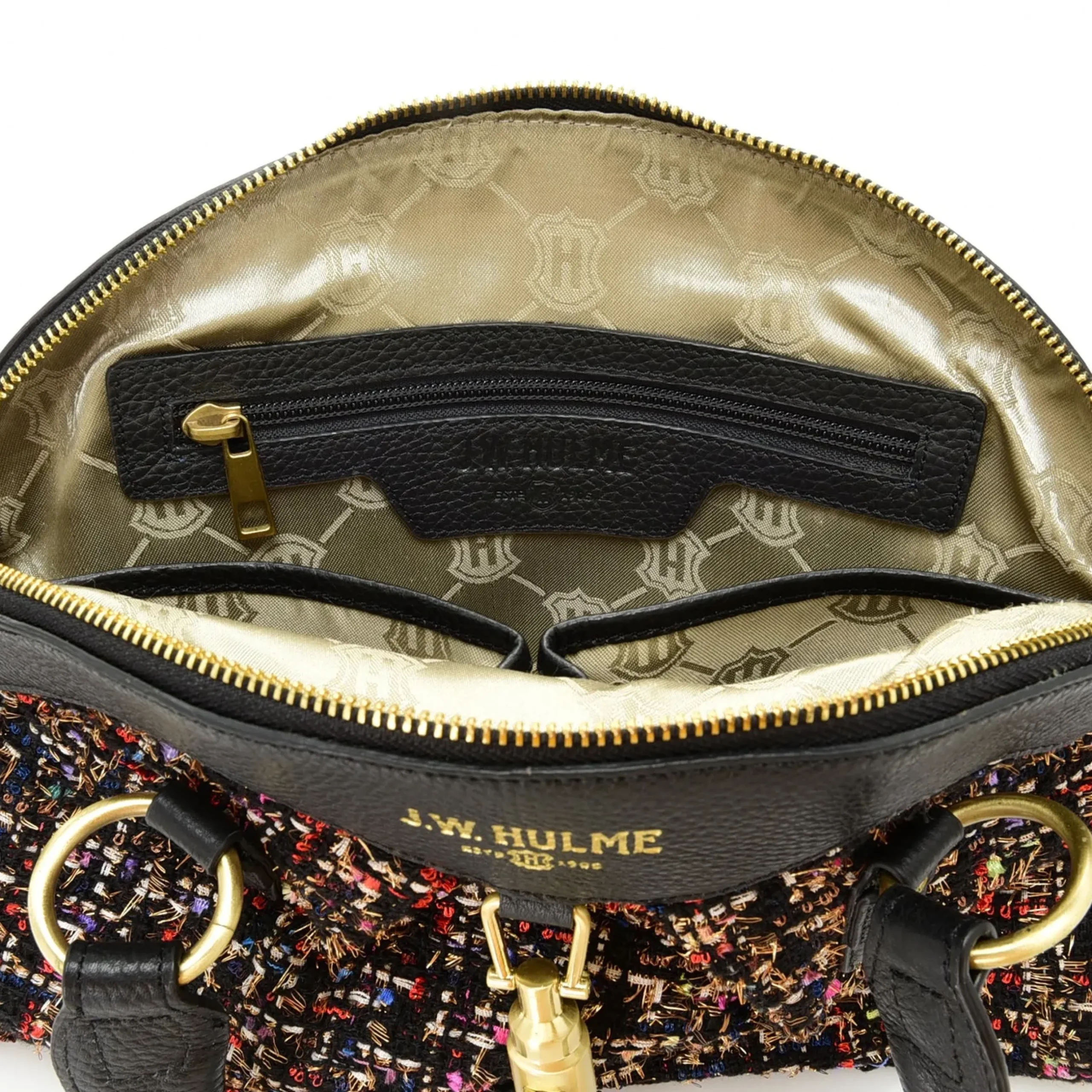 Maureen Tweed & Leather Dome Satchel>J. W. Hulme Co Outlet