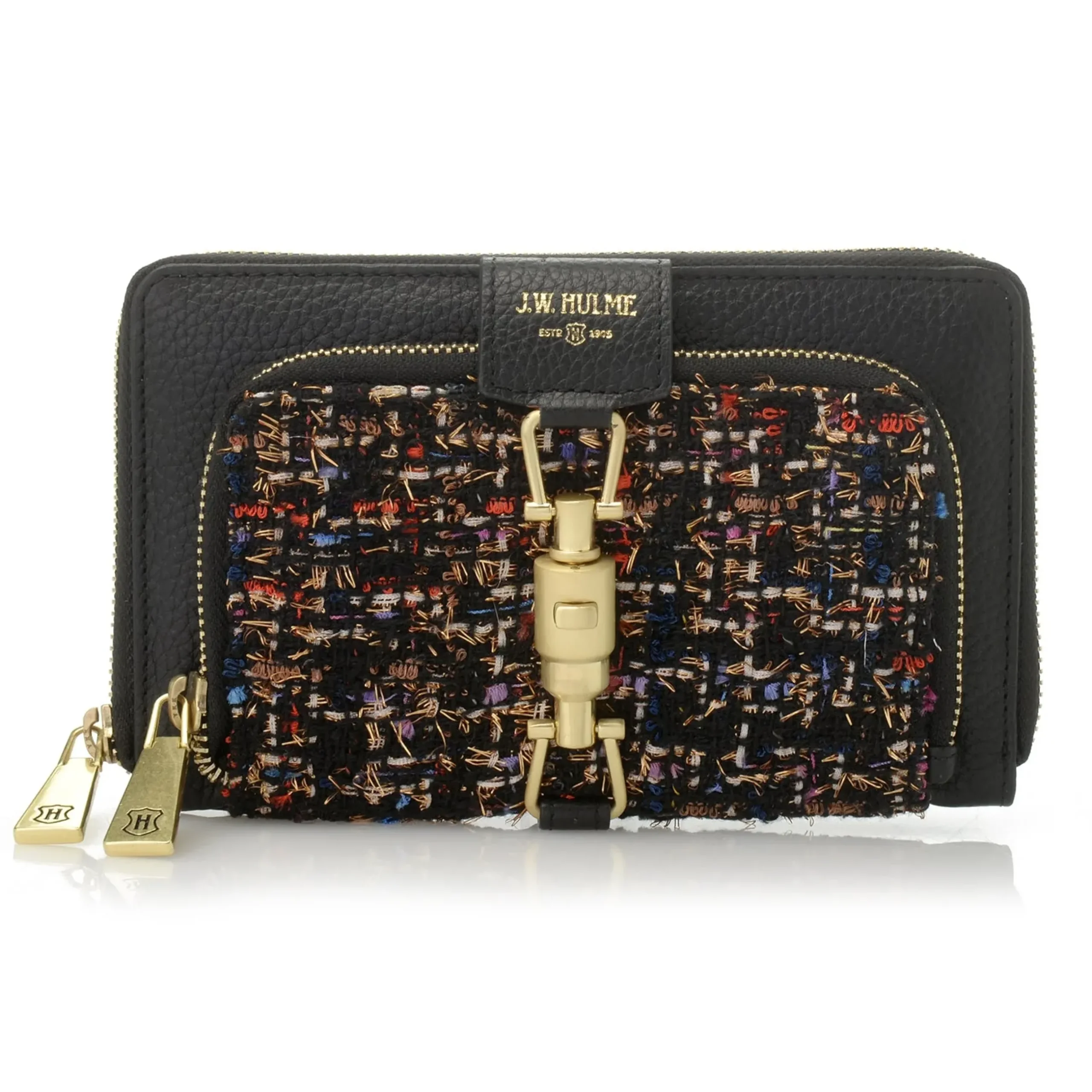 Maureen Tweed & Leather Rfid Checkbook Wallet>J. W. Hulme Co Sale