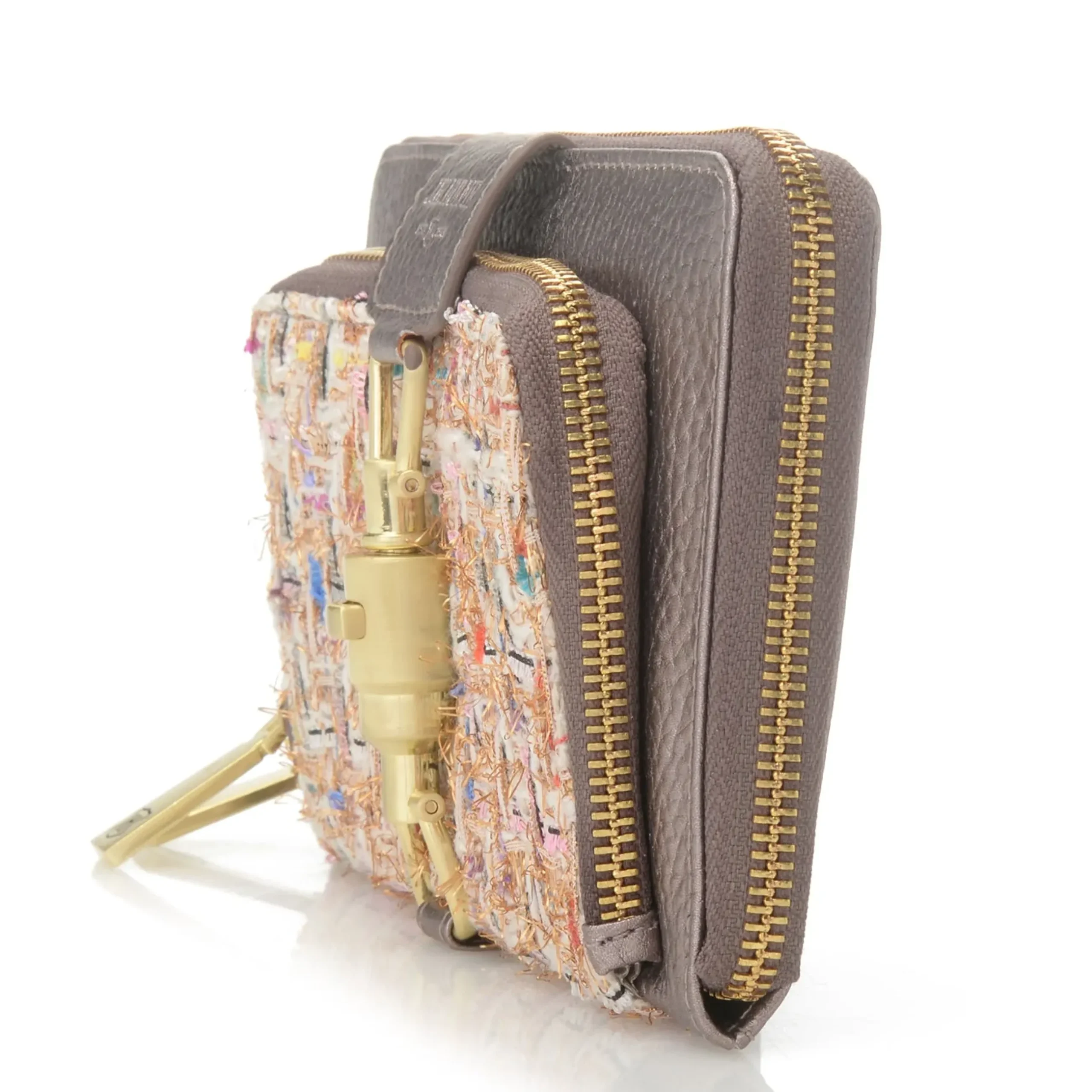 Maureen Tweed & Leather Rfid Checkbook Wallet>J. W. Hulme Co Sale