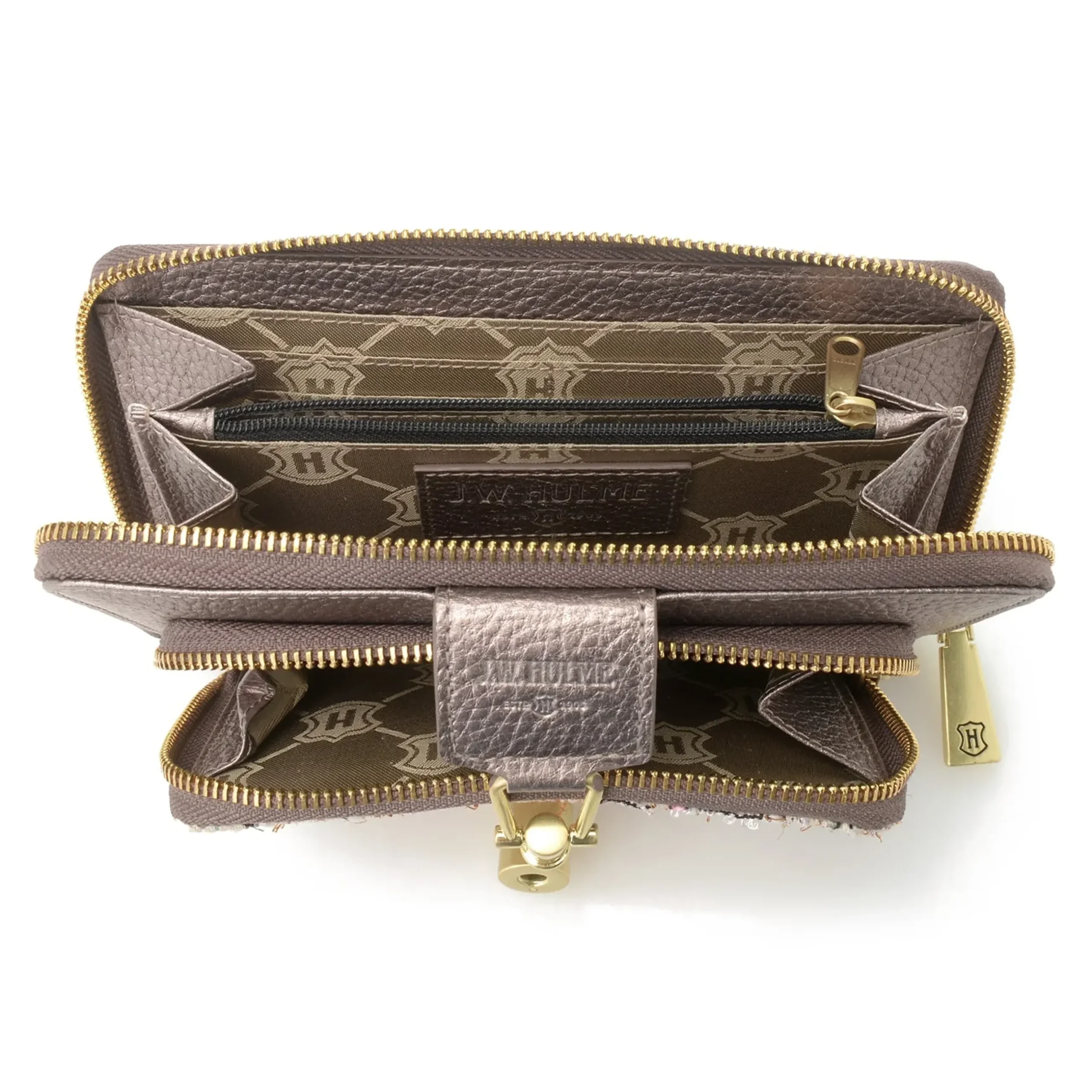 Maureen Tweed & Leather Rfid Checkbook Wallet>J. W. Hulme Co Sale