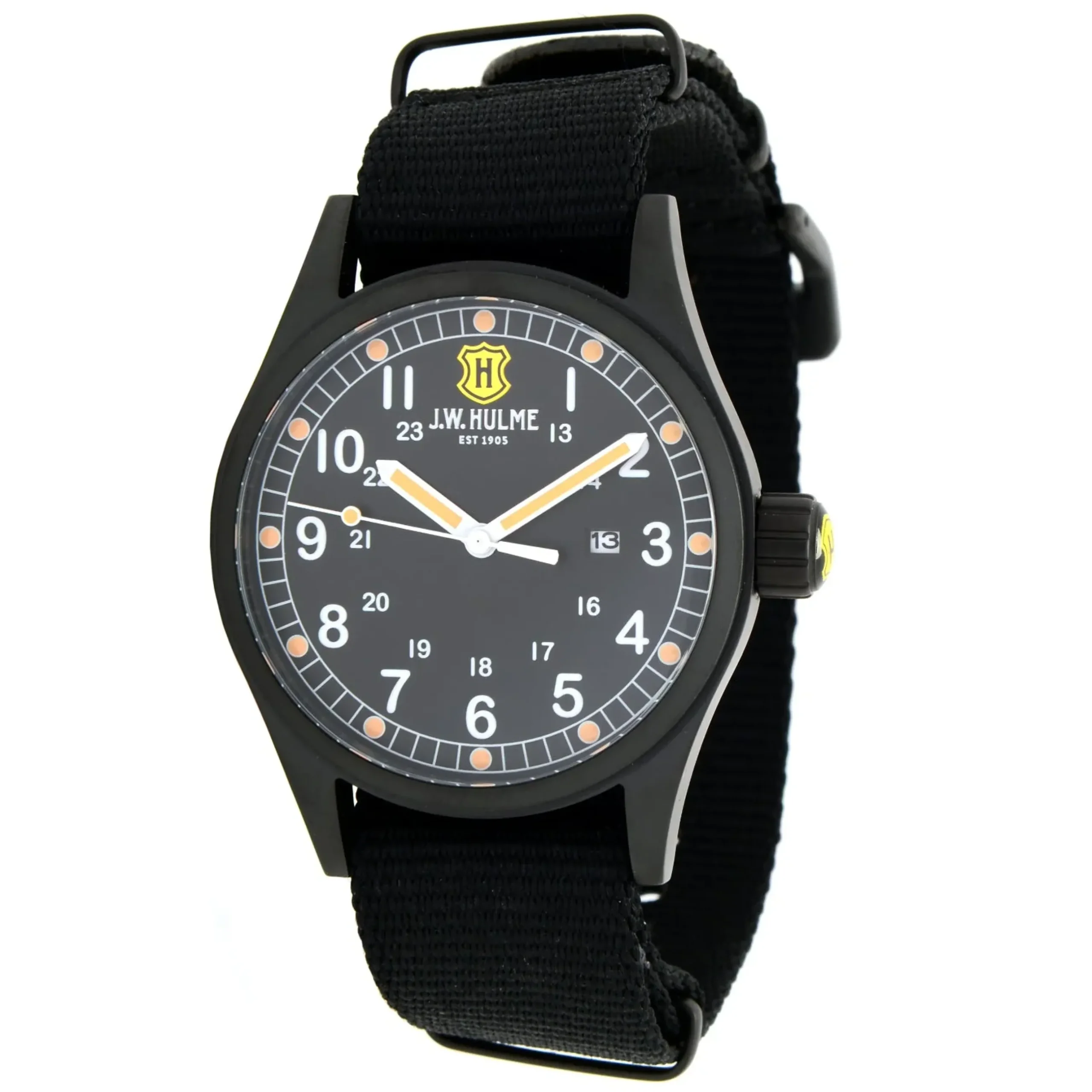 42Mm Quartz Date Nylon Strap Watch Men's>J. W. Hulme Co Sale