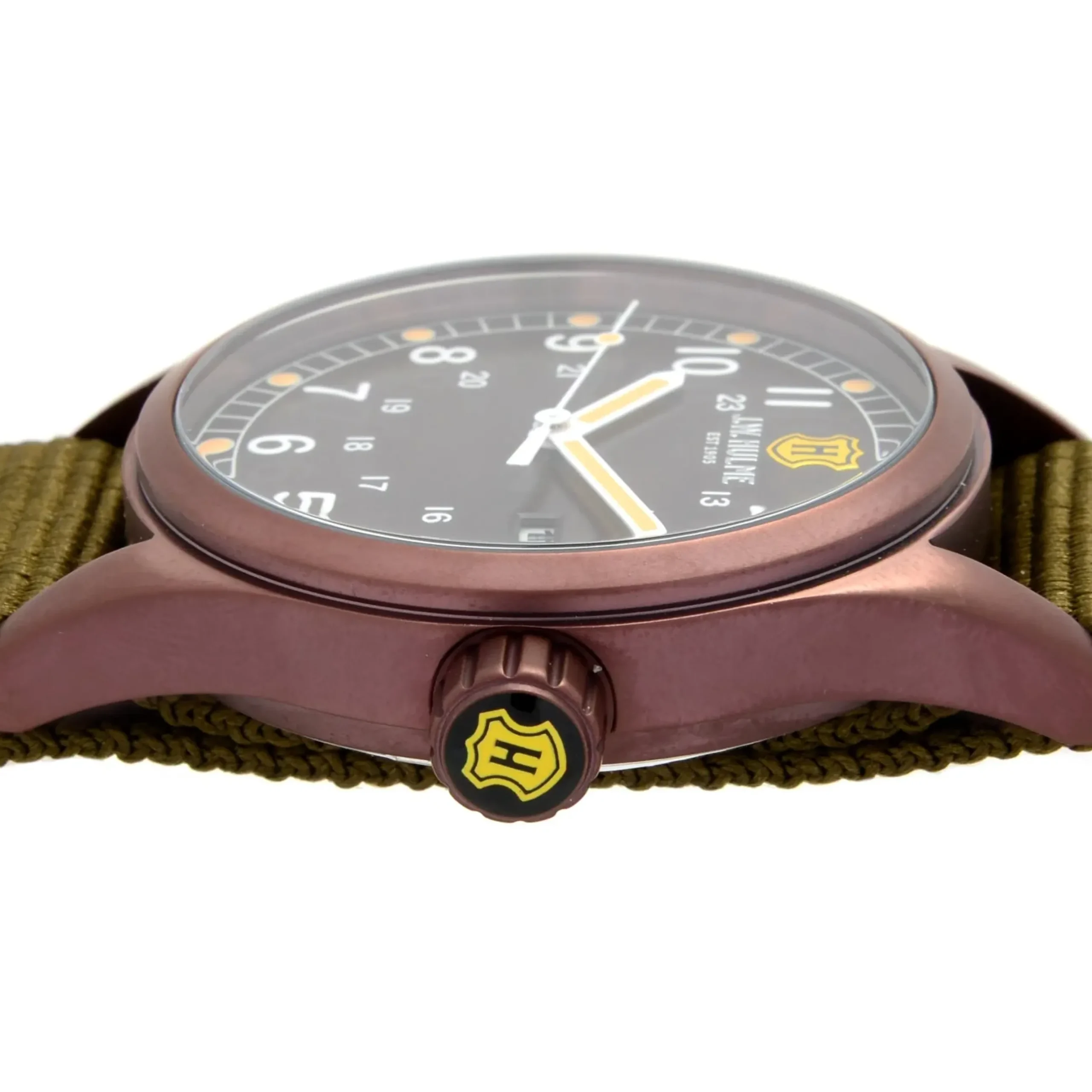 42Mm Quartz Date Nylon Strap Watch Men's>J. W. Hulme Co Sale