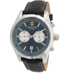 44Mm Quartz Leather Strap Watch Men's><noscript><img width=