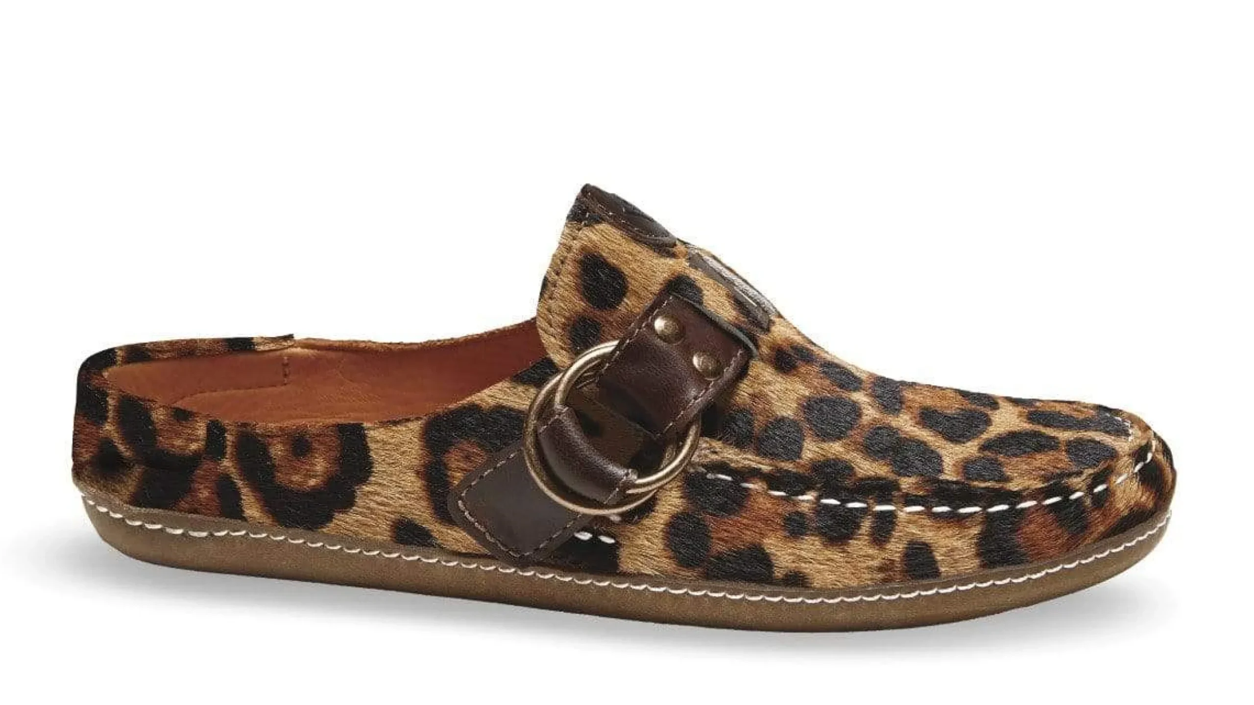 Ring Mule Leopard>J. W. Hulme Co Hot